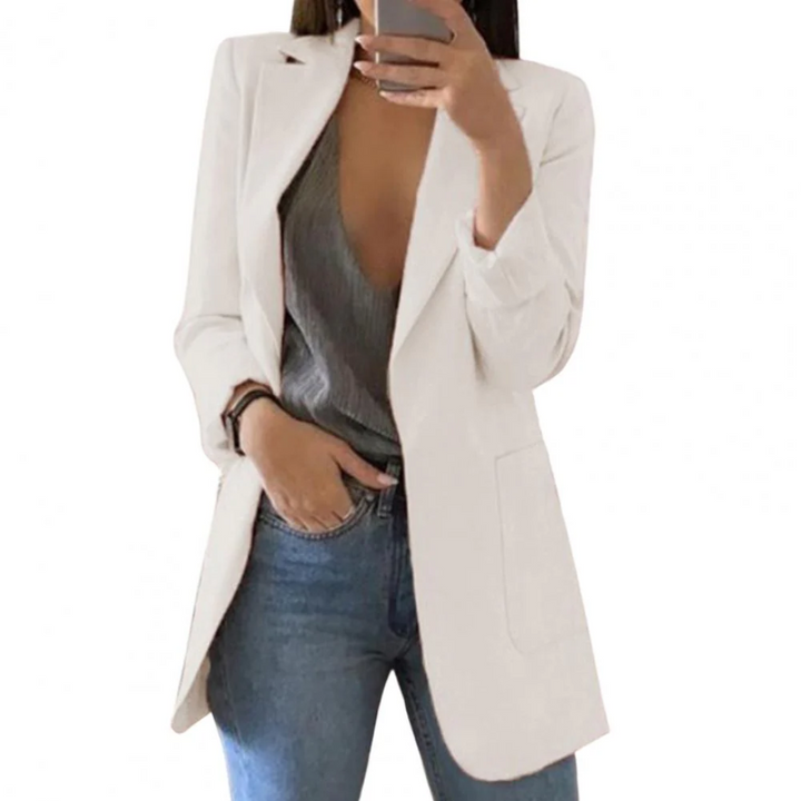 Carlotta | Blazer De Travail Elégant Pour Femme | Long