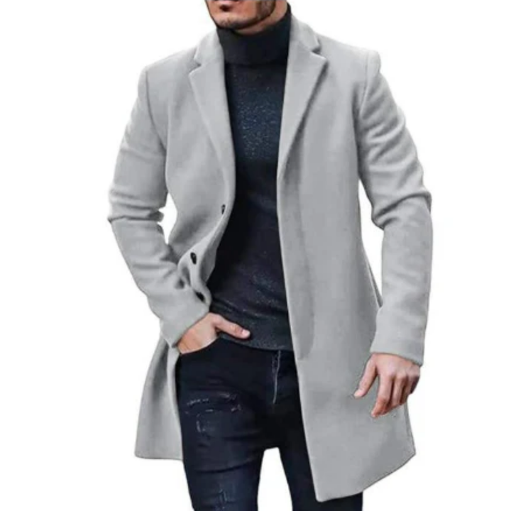 Cedrix | Manteau à Col Revers Pour Homme | Long