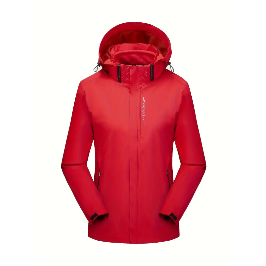 Chelshey | Veste à Capuche Coupe Vent Pour Femme | Imperméable