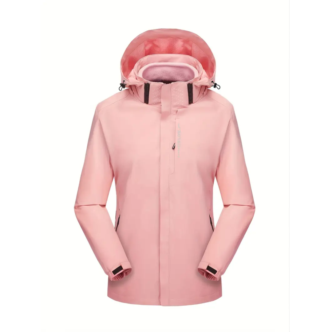 Chelshey | Veste à Capuche Coupe Vent Pour Femme | Imperméable