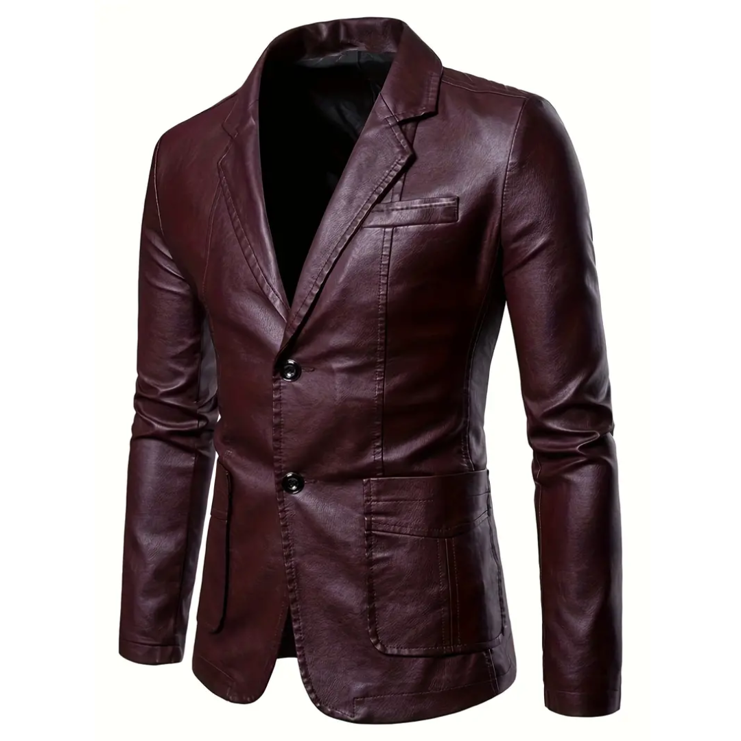 Shawne | Blazer Rétro à Col Revers Pour Homme | Imperméable