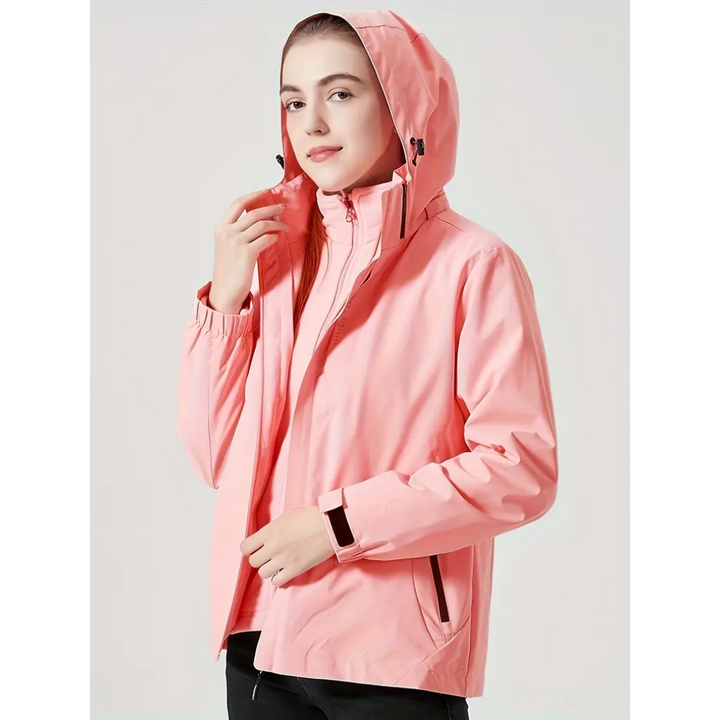 Chelshey | Veste à Capuche Coupe Vent Pour Femme | Imperméable