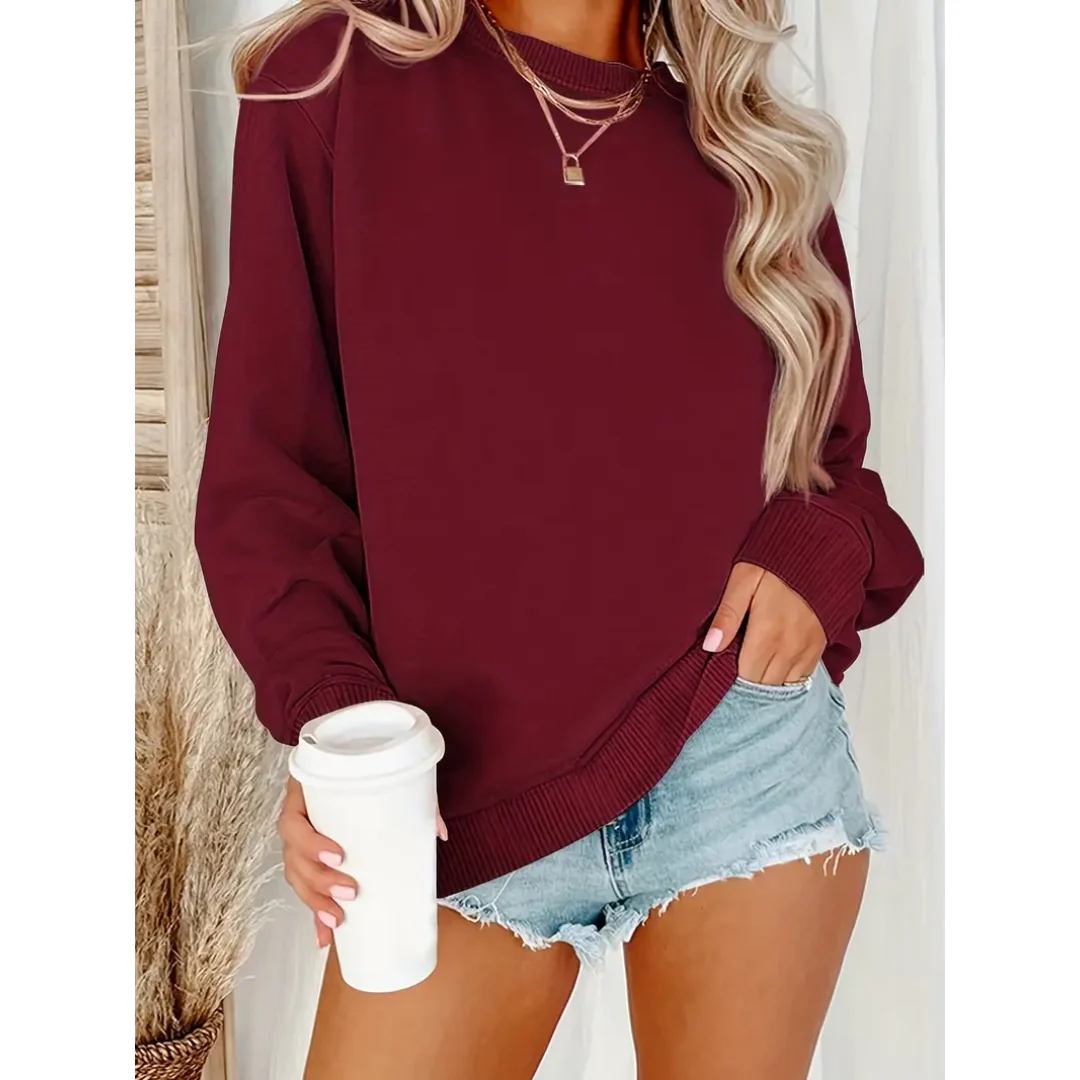 Nadianer | Sweatshirt D'hiver Douillet Pour Femmes | Chaud