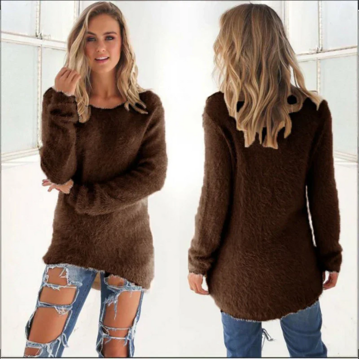 Haillah | Pull Hiver Douillet Pour Femmes | Long