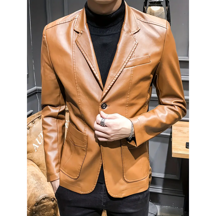 Shawne | Blazer Rétro à Col Revers Pour Homme | Imperméable