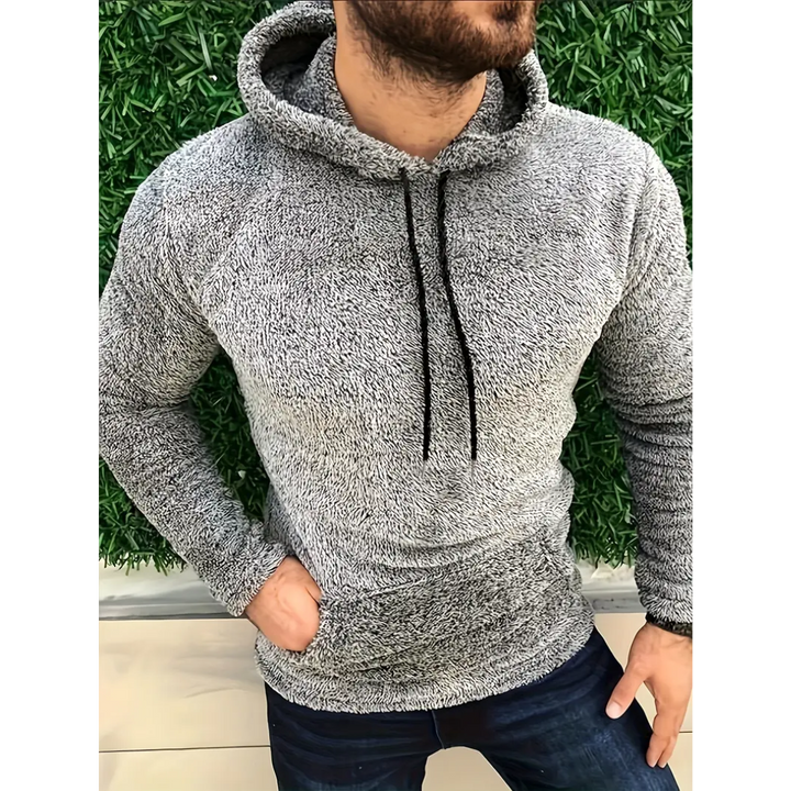 Sweat à Capuche Coupe Étroite Cordon De Serrage Pour Homme | Chaud