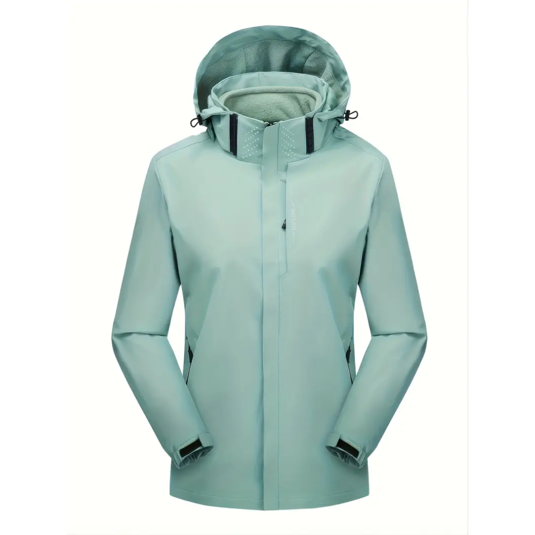 Chelshey | Veste à Capuche Coupe Vent Pour Femme | Imperméable