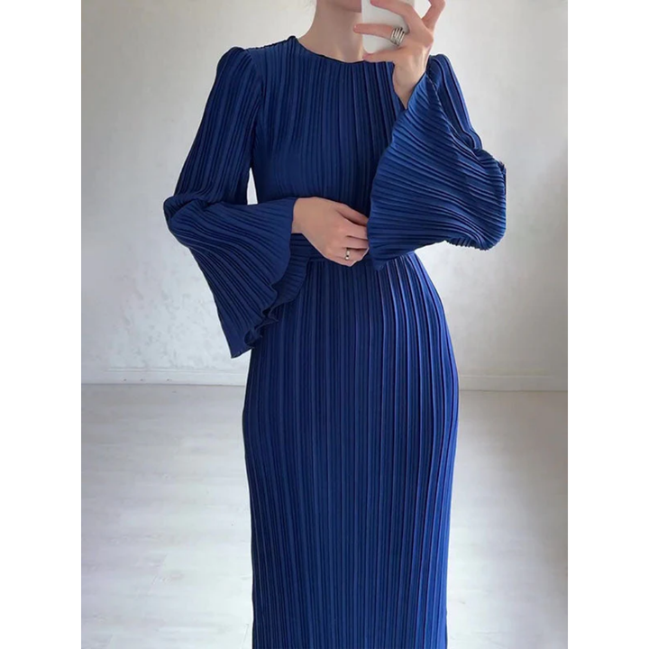 Lavinia | Robe Plissée Elégante Pour Femme | Maxi