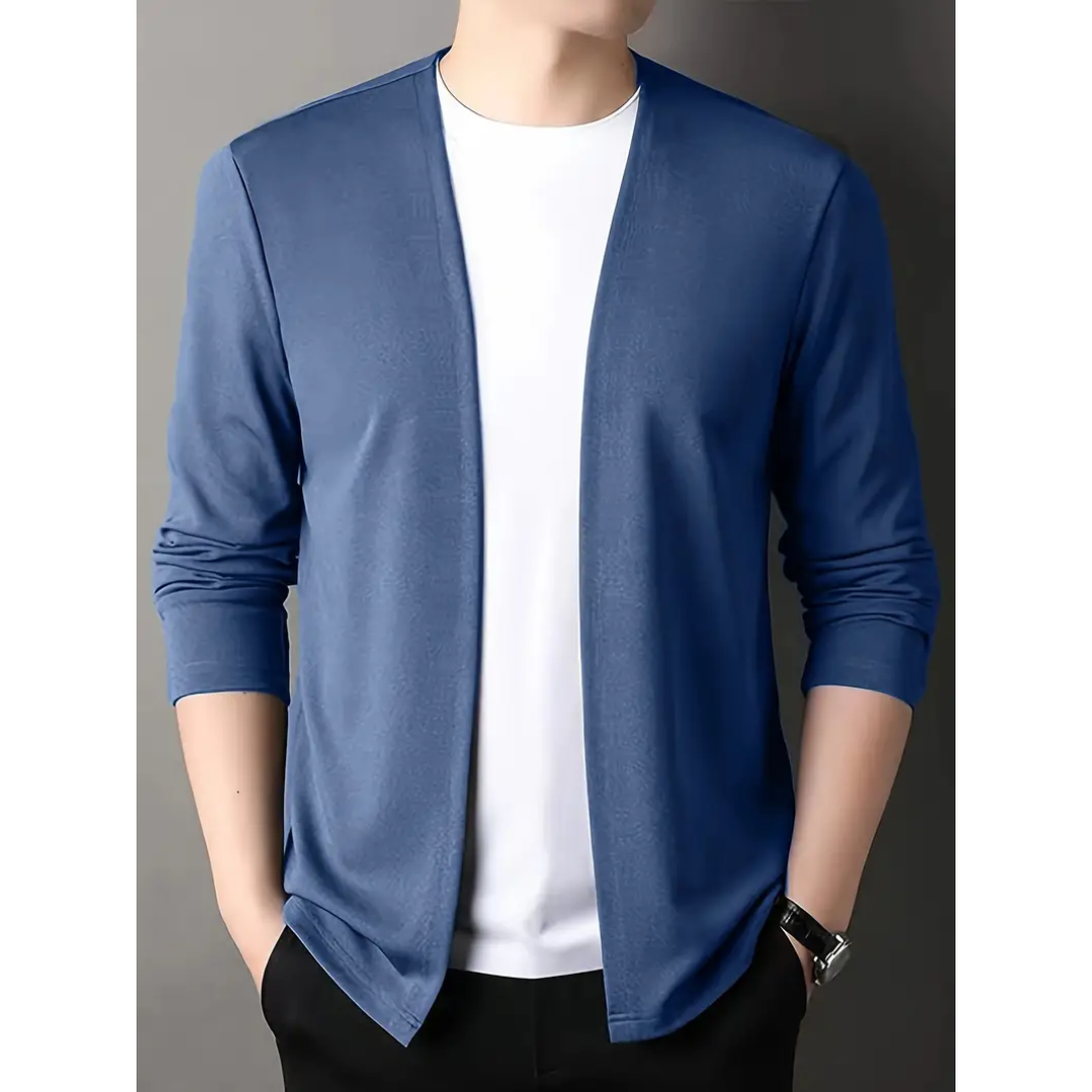 Alonzo | Cardigan Décontracté Coupe Etroite Pour Hommes | Tricote