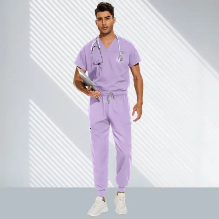 Ranger | Gommages De Médecin Confortable à Col En V Pour Hommes | Vêtements De Travail