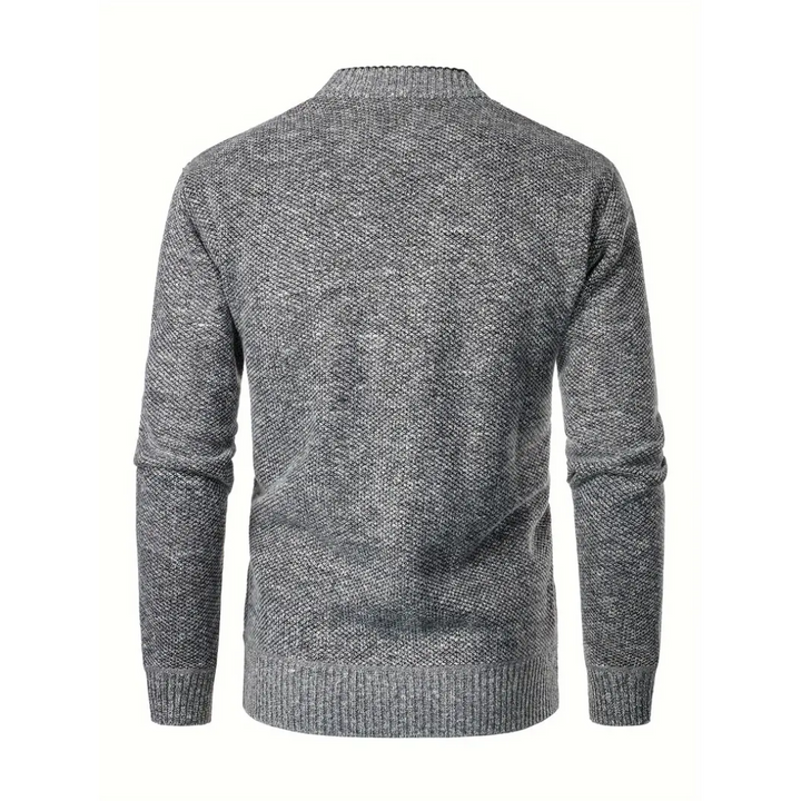 Krasiv | Cardigan Chaud à Col En V Pour Homme | Tricoté