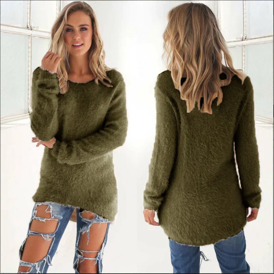 Haillah | Pull Hiver Douillet Pour Femmes | Long