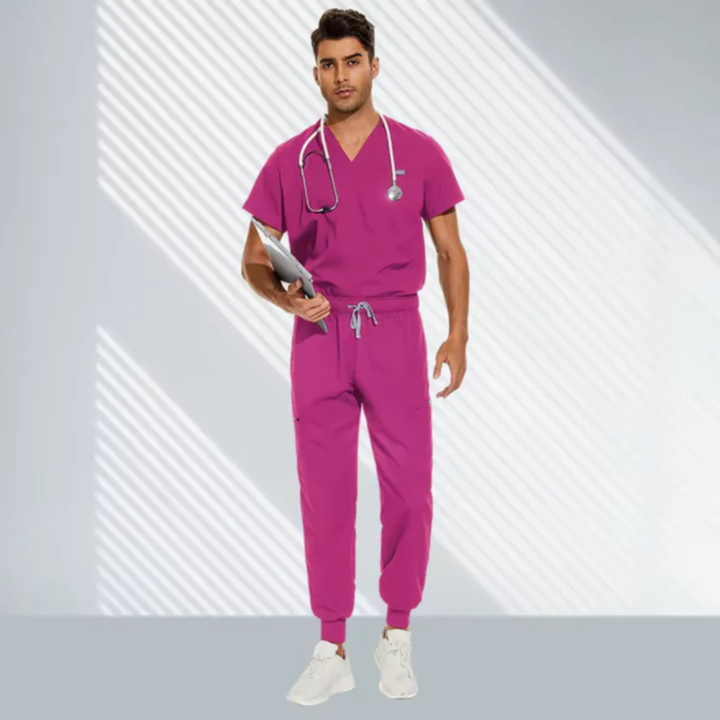 Ranger | Gommages De Médecin Confortable à Col En V Pour Hommes | Vêtements De Travail