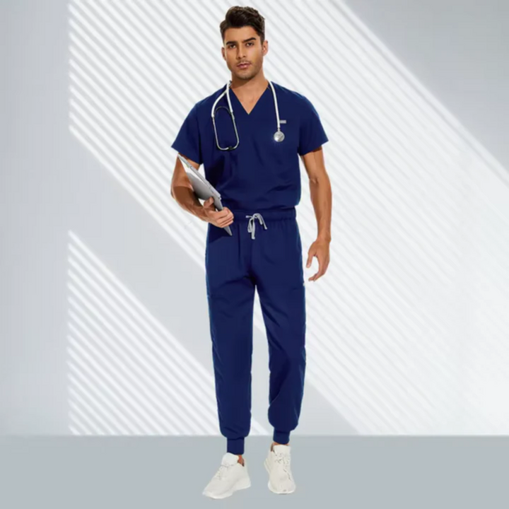 Ranger | Gommages De Médecin Confortable à Col En V Pour Hommes | Vêtements De Travail