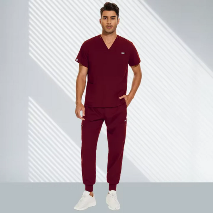 Ranger | Gommages De Médecin Confortable à Col En V Pour Hommes | Vêtements De Travail