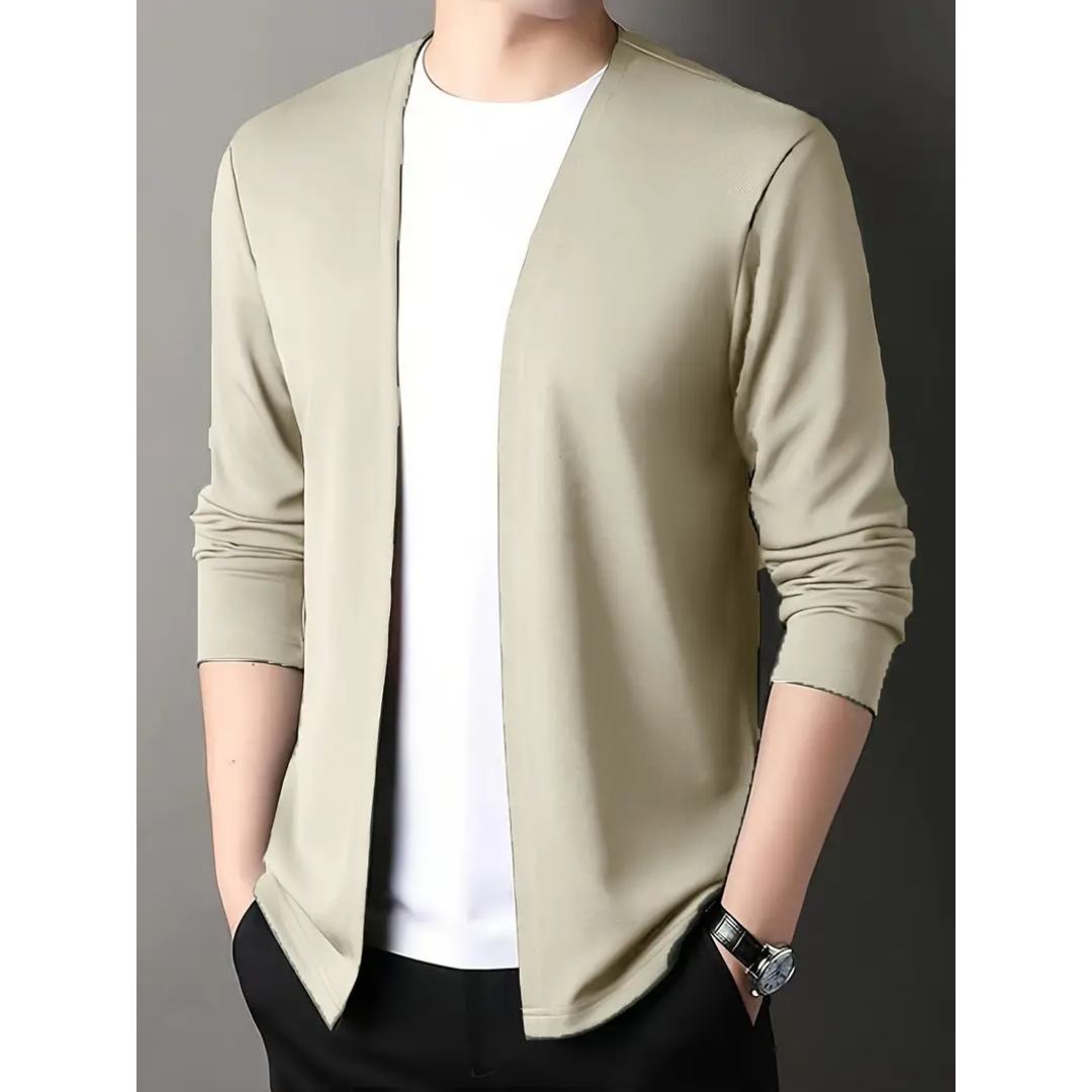 Alonzo | Cardigan Décontracté Coupe Etroite Pour Hommes | Tricote