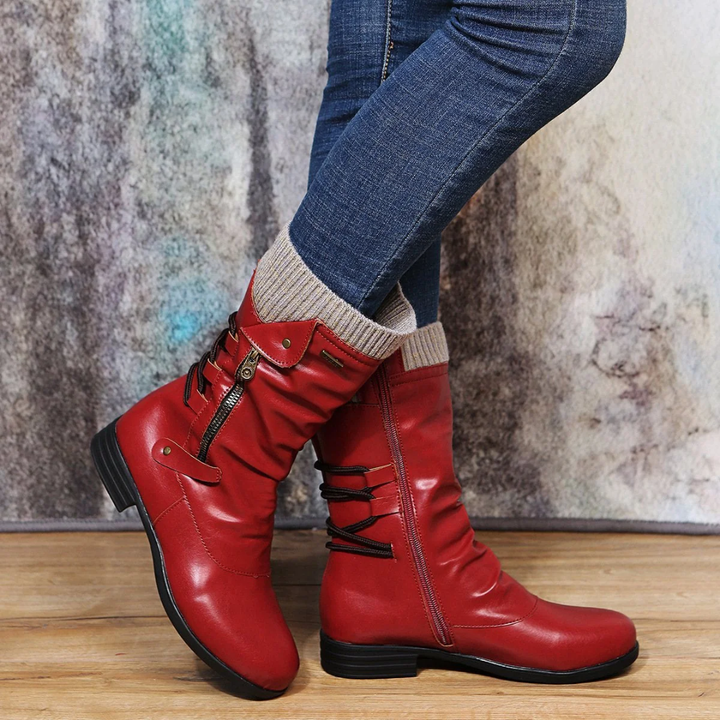 Feona | Bottes D'hiver Mi-Longues Pour Femmes | Douillettes