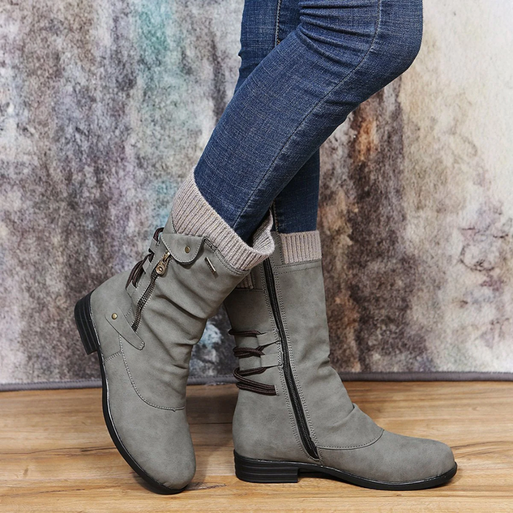 Feona | Bottes D'hiver Mi-Longues Pour Femmes | Douillettes