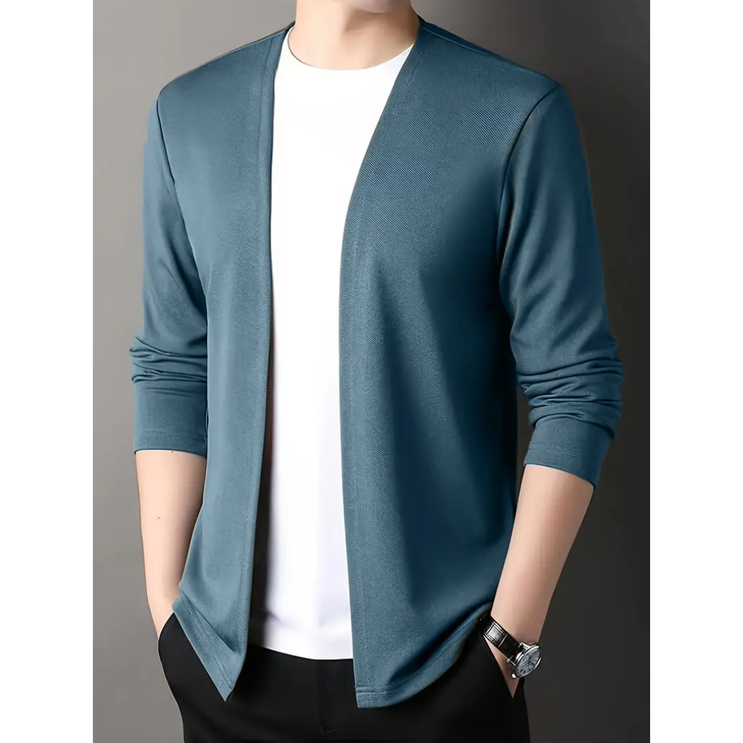 Alonzo | Cardigan Décontracté Coupe Etroite Pour Hommes | Tricote