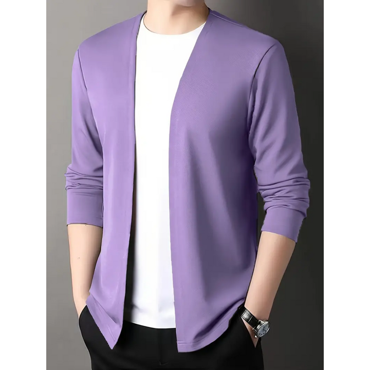 Alonzo | Cardigan Décontracté Coupe Etroite Pour Hommes | Tricote