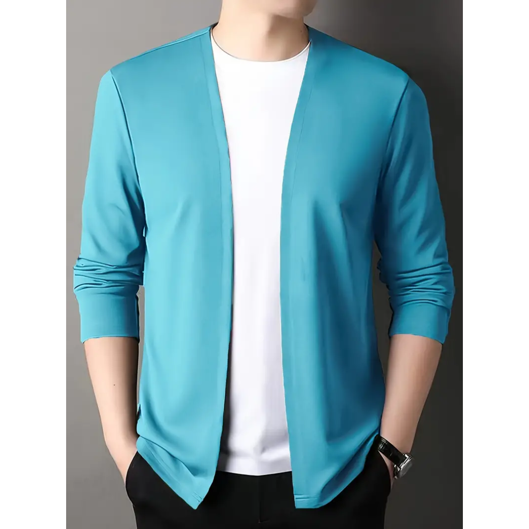 Alonzo | Cardigan Décontracté Coupe Etroite Pour Hommes | Tricote