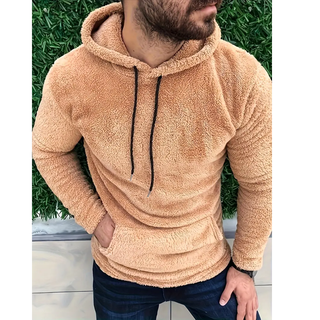 Sweat à Capuche Coupe Étroite Cordon De Serrage Pour Homme | Chaud