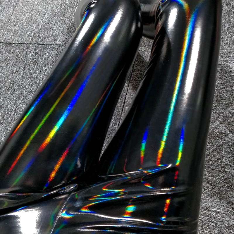 Mira - Legging simili cuir brillant