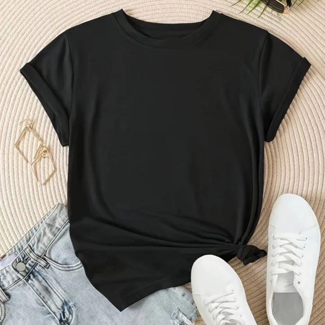 Sera | T-shirt Confortable Pour Femmes | Col Rond