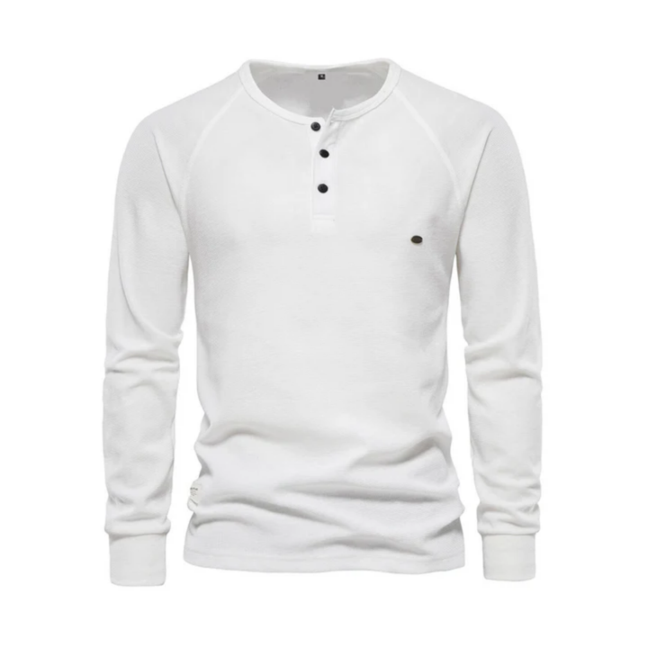 Kitz | Chemise Henley Pour Homme | Manches Longues