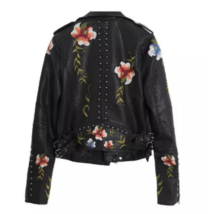 Olivi | Veste Elégante à Fleurs Pour Femmes | Courte