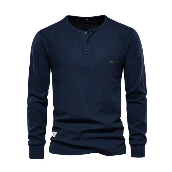 Kitz | Chemise Henley Pour Homme | Manches Longues