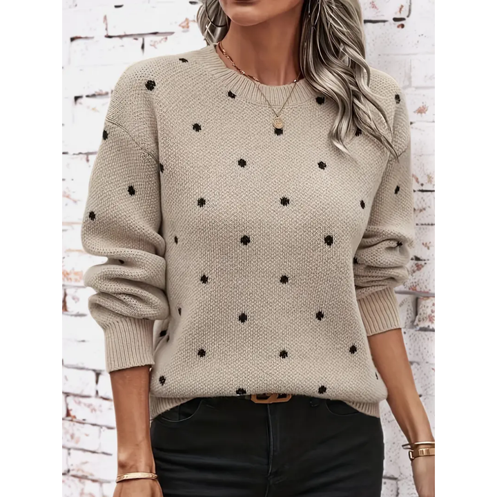 Alessana | Pull à Point De Polka Pour Femme | Chaud