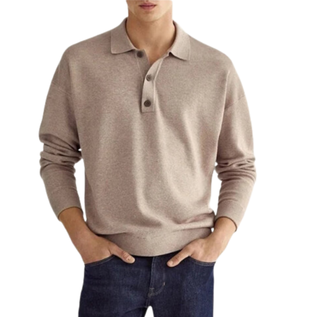 Kier | Chemise Confortable à Manches Longues Pour Hommes | Casual