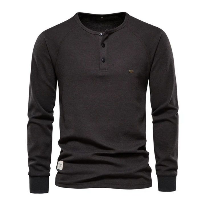 Kitz | Chemise Henley Pour Homme | Manches Longues