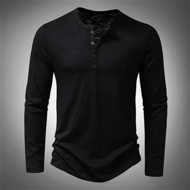 Irvin | Chemise Henley Décontractée Pour Fomme | Manches Longues