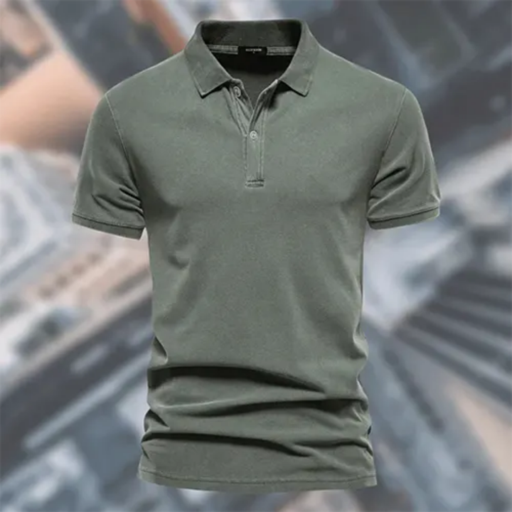 Axton | Polo Coupe Etroite Pour Homme | Manches Courtes