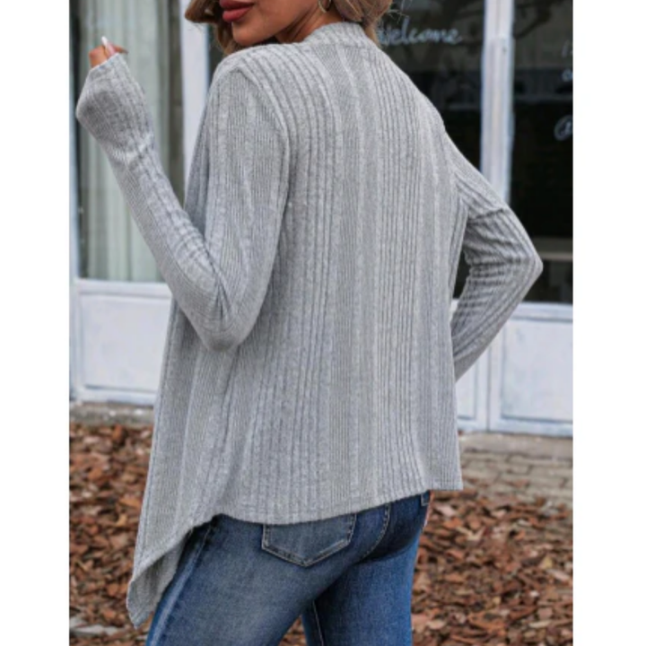 Reginah | Cardigan Drapé Sur Le Devant Pour Femme | Confort