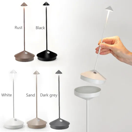 Lighty | Lampes De Table Portables LED Intérieur Extérieur | Élégantes