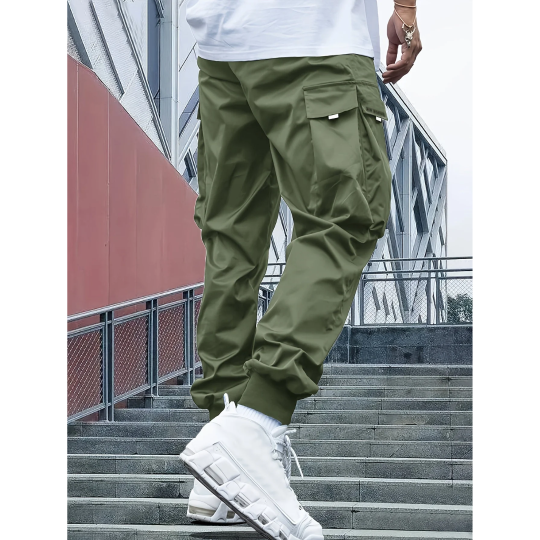 Pantalon De Jogging à Cordon De Serrage Pour Hommes | Multi Poches