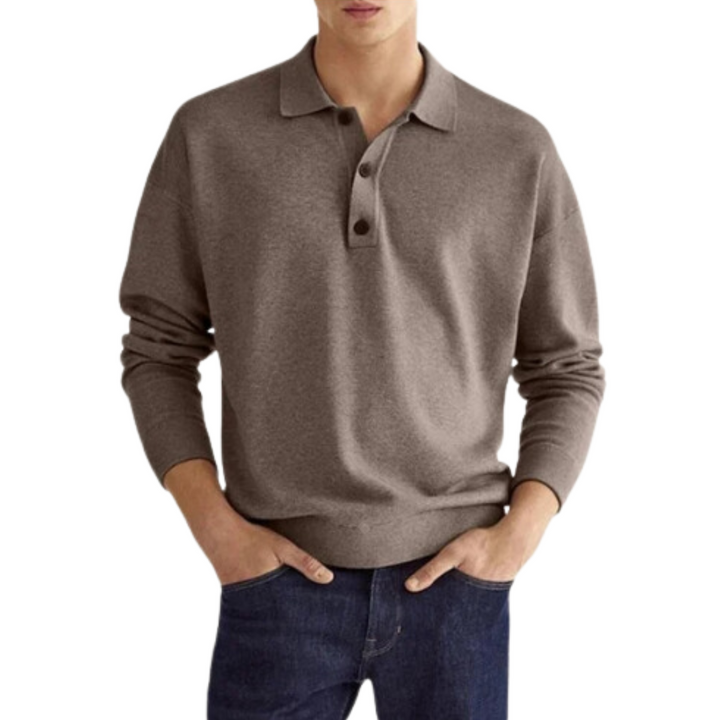 Kier | Chemise Confortable à Manches Longues Pour Hommes | Casual