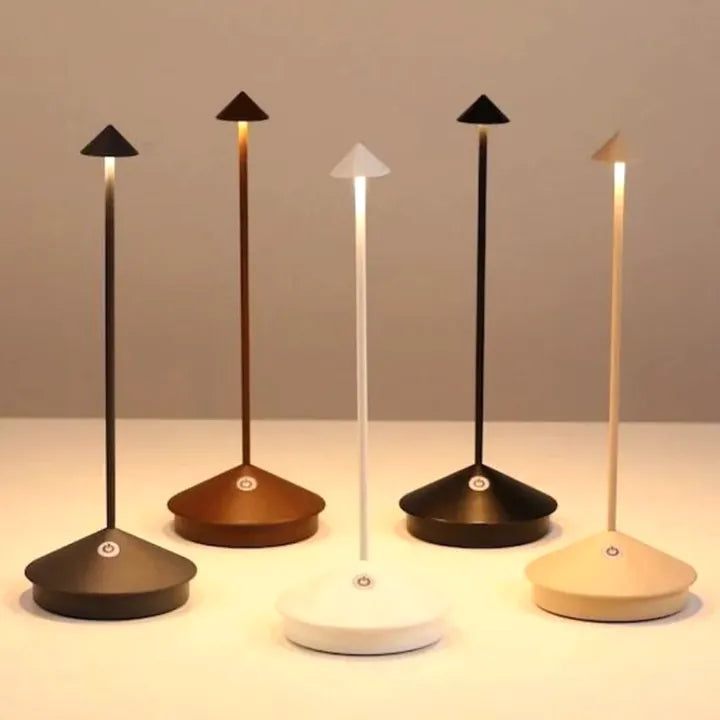 Lighty | Lampes De Table Portables LED Intérieur Extérieur | Élégantes