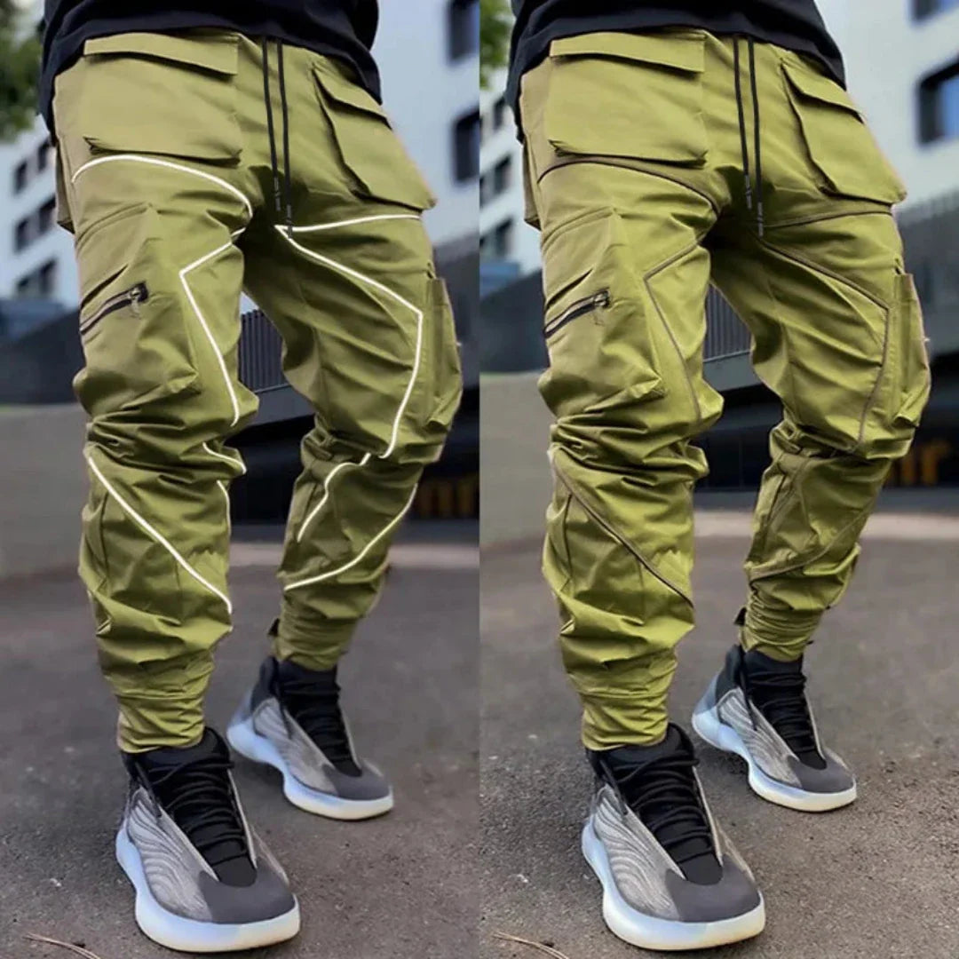 Hadrianet | Homme Pantalon Cargo Réfléchissant | Vêtements De Travail