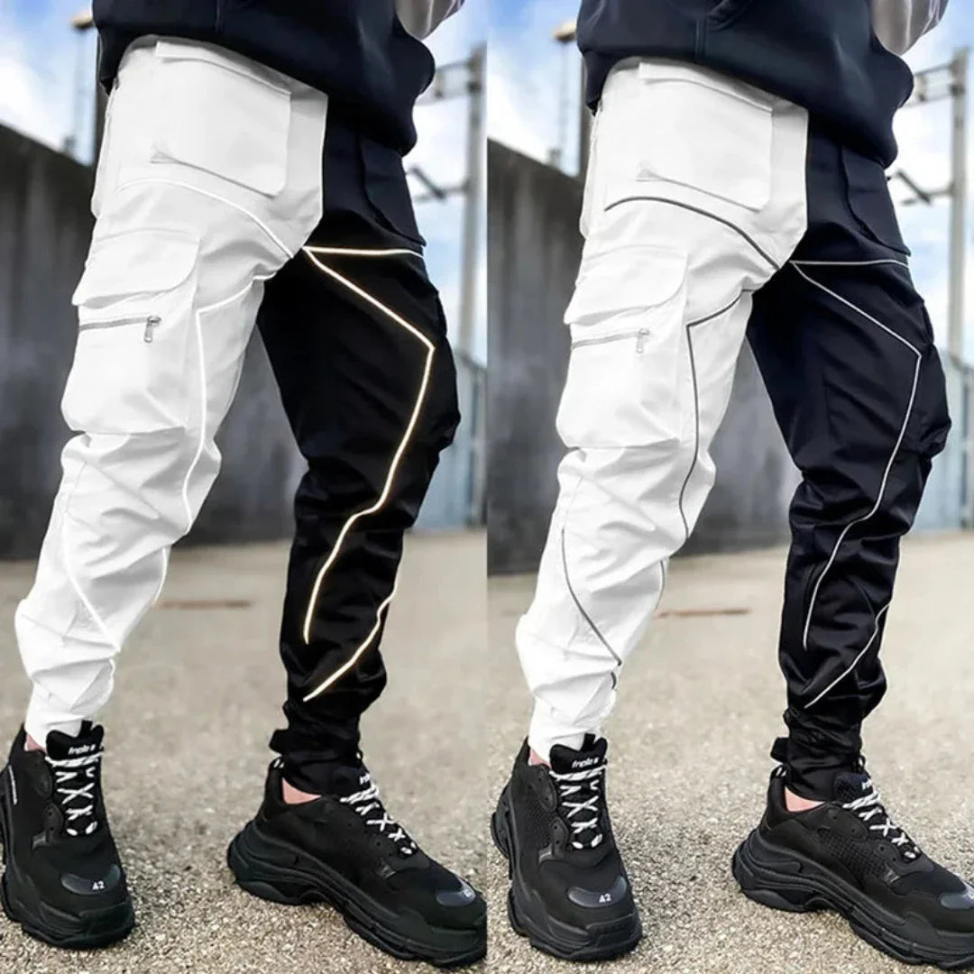 Hadrianet | Homme Pantalon Cargo Réfléchissant | Vêtements De Travail