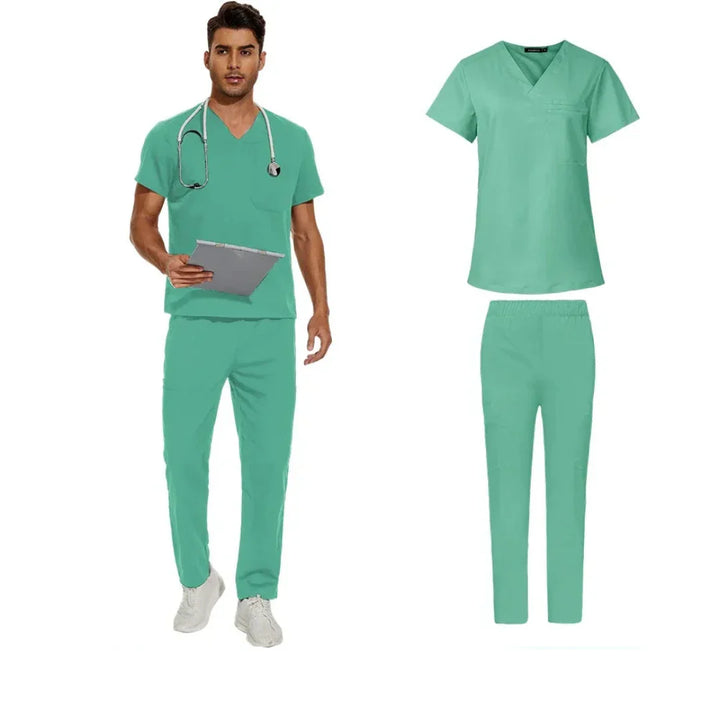 Karlometa | Tuniques Pour Hommes Vêtements De Travail Ensemble Pour Médecins  | Coupe Confortable