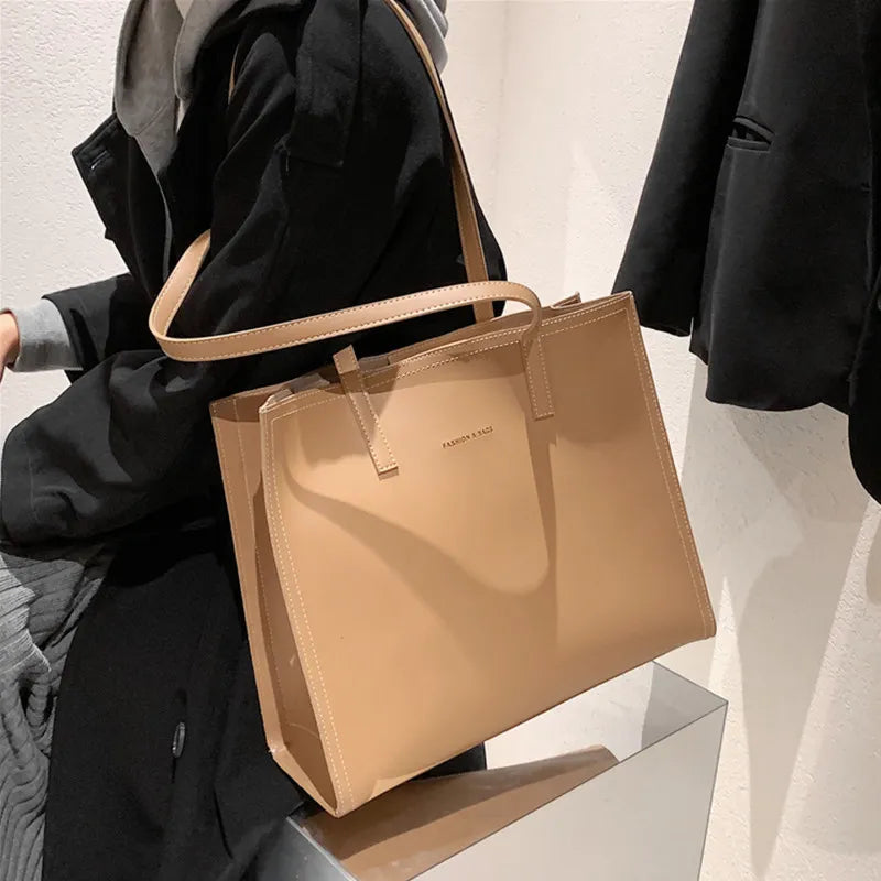 Sophia - Sac en cuir structuré à trois compartiments