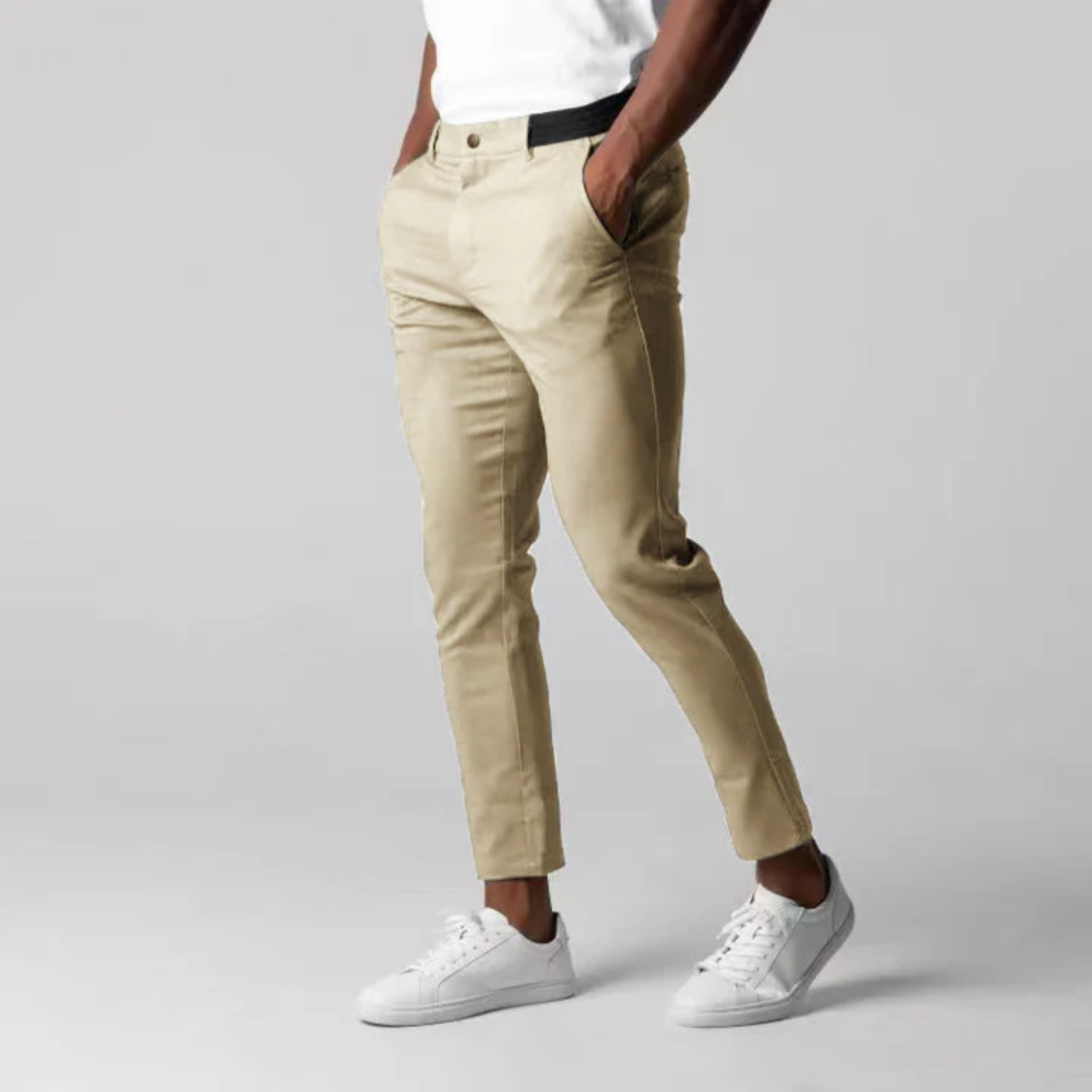 Paco | Pantalon Maigre Extensible Pour Homme | Chino